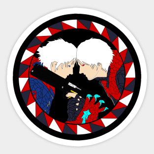 Devil May Cry Stained Glass Sticker